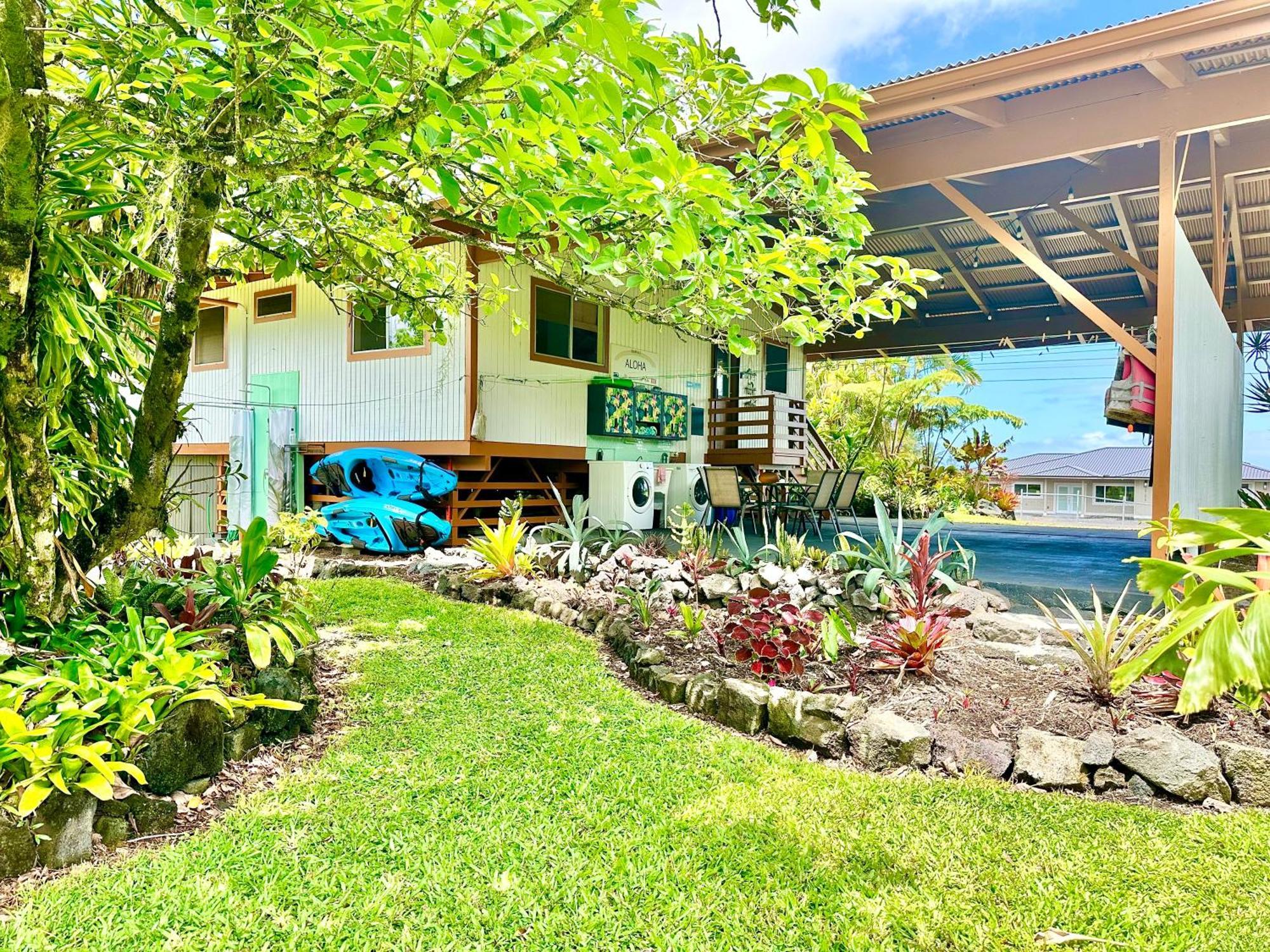 Puna Zen Botanical Garden Retreat Keaau ภายนอก รูปภาพ