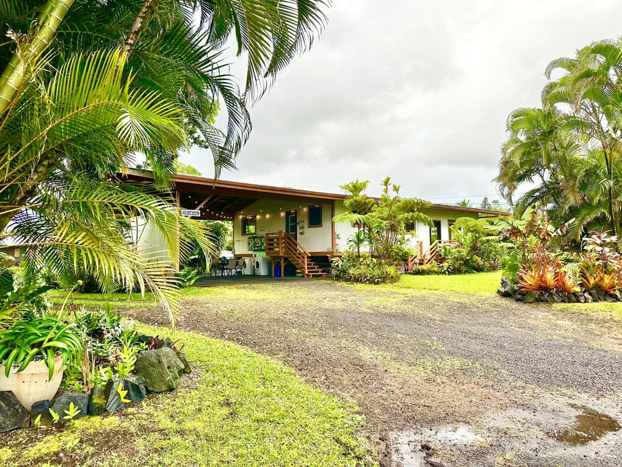 Puna Zen Botanical Garden Retreat Keaau ภายนอก รูปภาพ