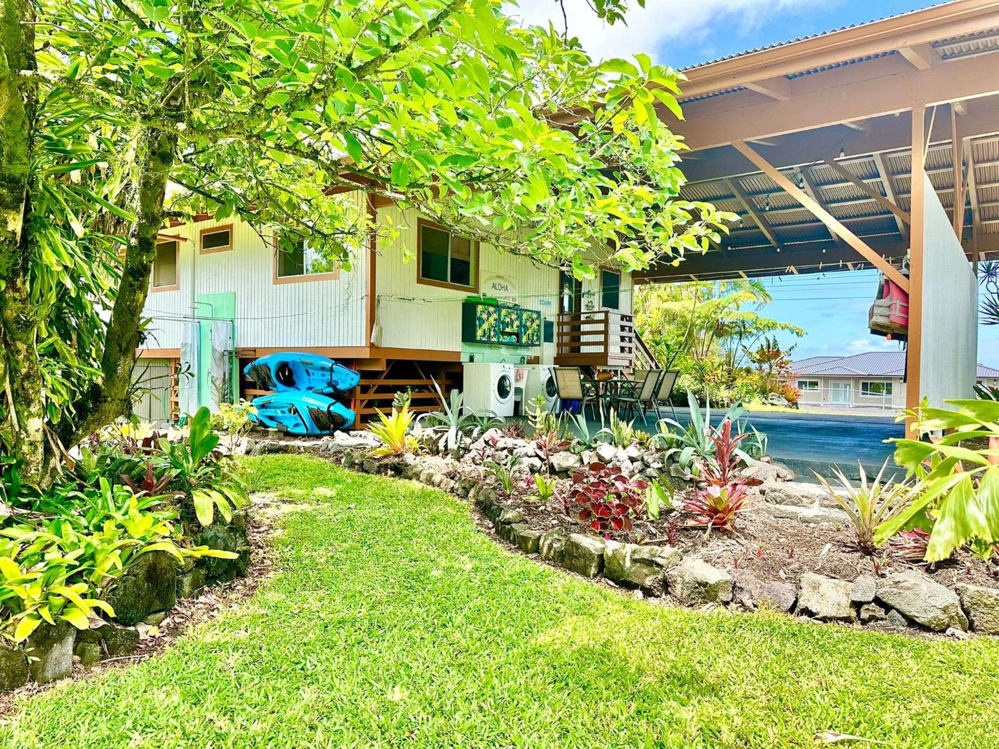 Puna Zen Botanical Garden Retreat Keaau ภายนอก รูปภาพ